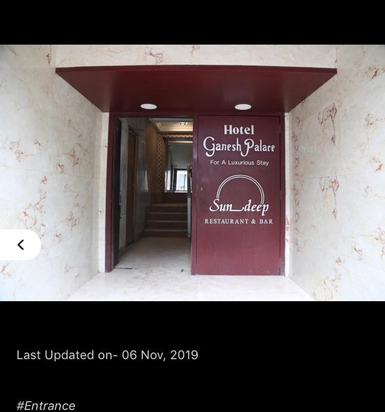 Hotel Ganesh Palace Bombaj Exteriér fotografie
